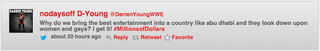 Illustration for article titled Openly Gay WWE Wrestler Blasts Company For Abu Dhabi Shows